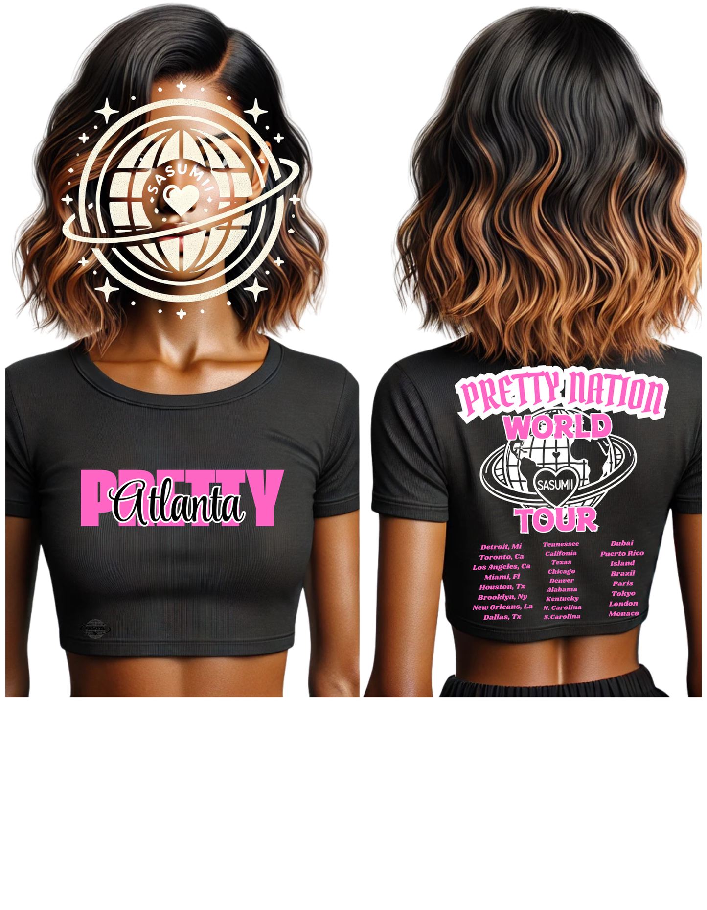 Pretty Nation Atlanta Tour T-shirt