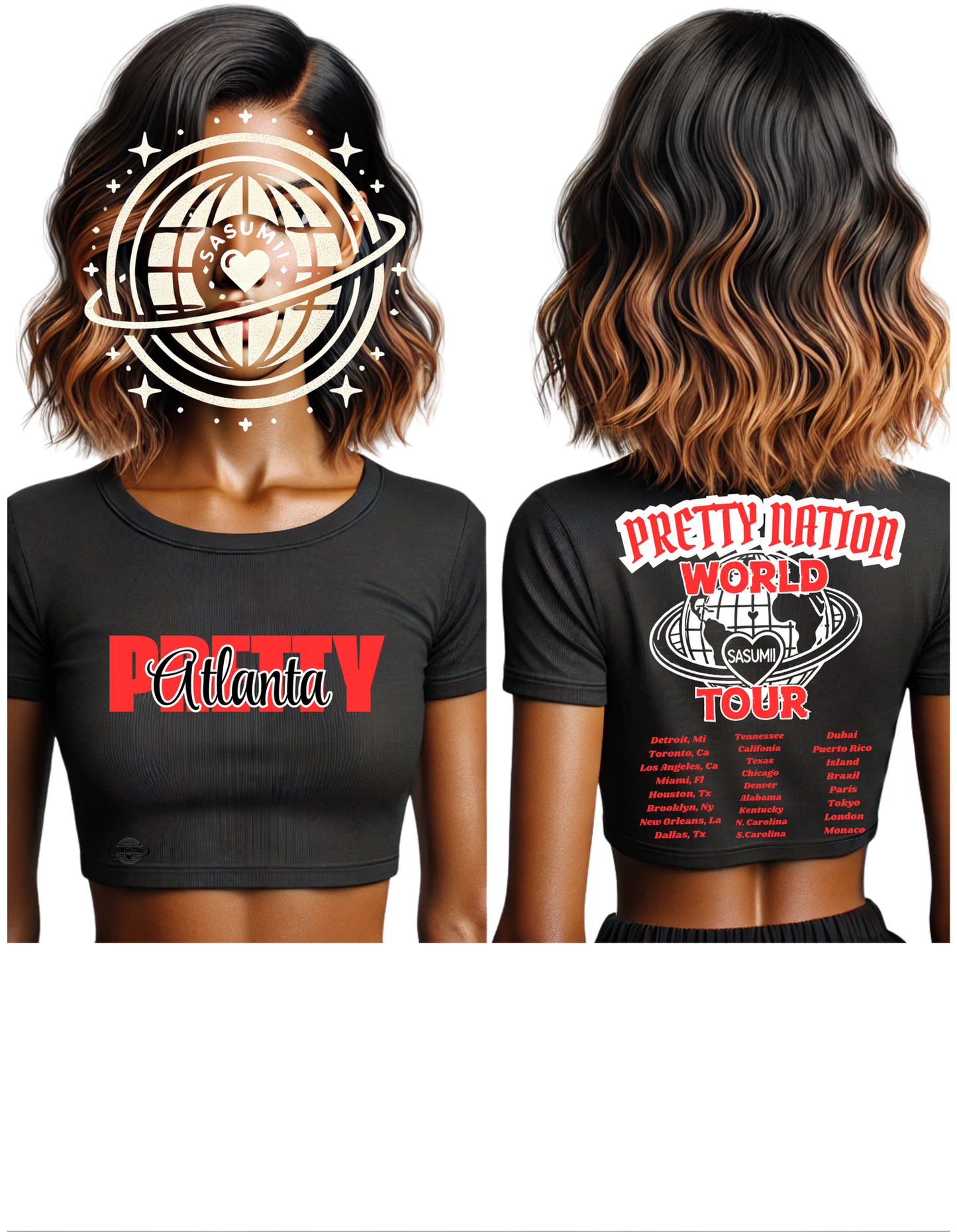 Pretty Nation Atlanta Tour T-shirt