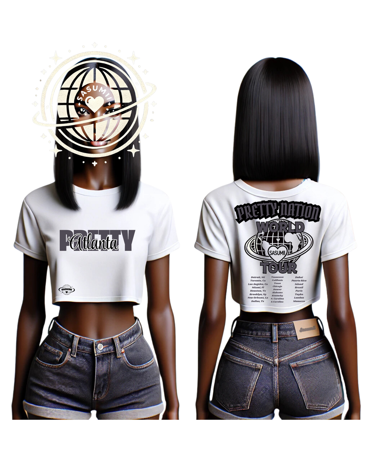 Pretty Nation Atlanta Tour T-shirt