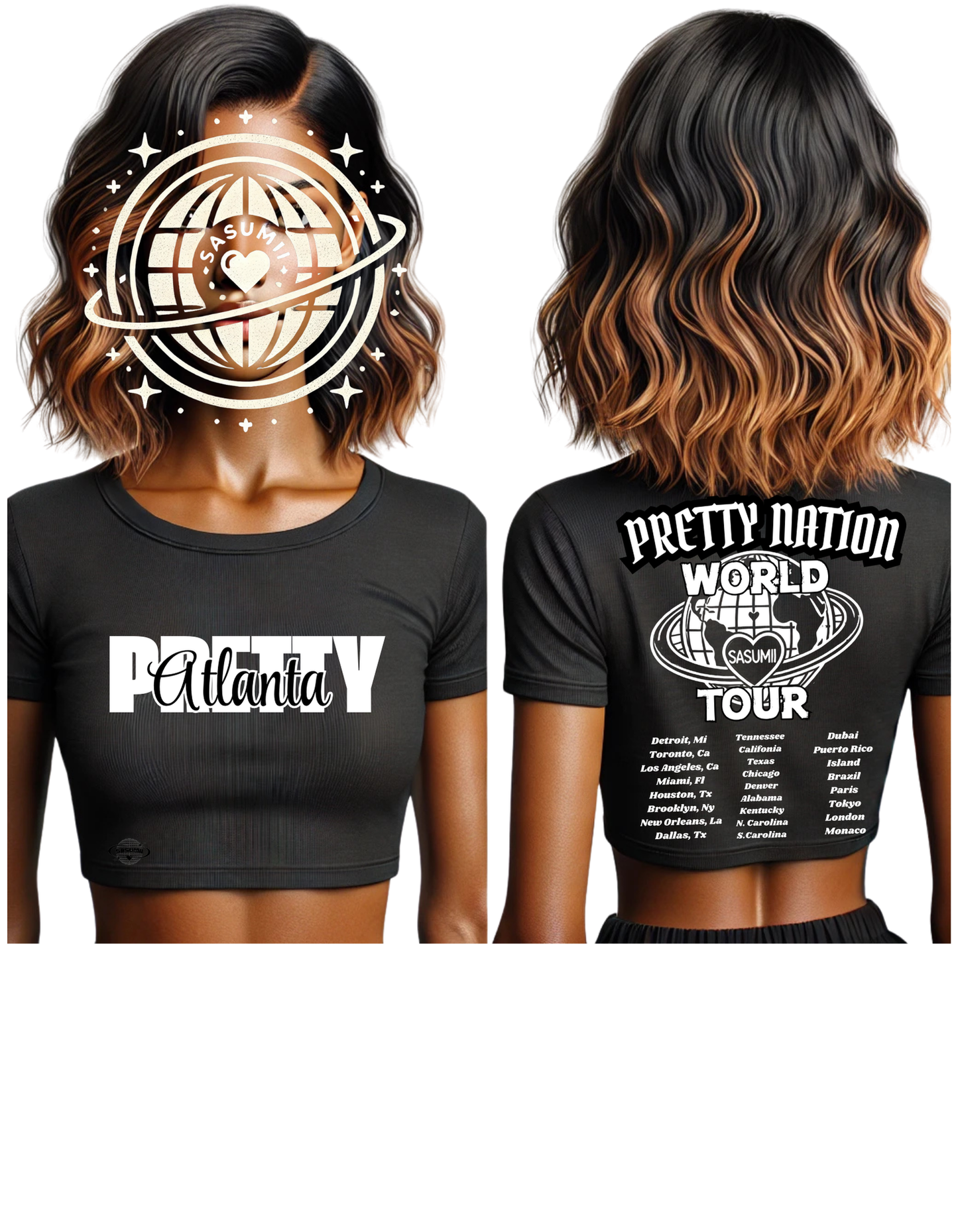 Pretty Nation Atlanta Tour T-shirt