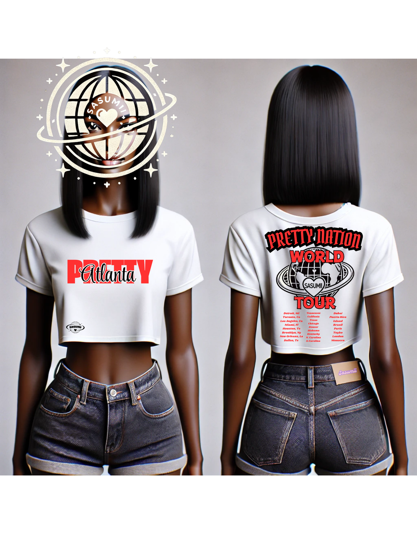 Pretty Nation Atlanta Tour T-shirt