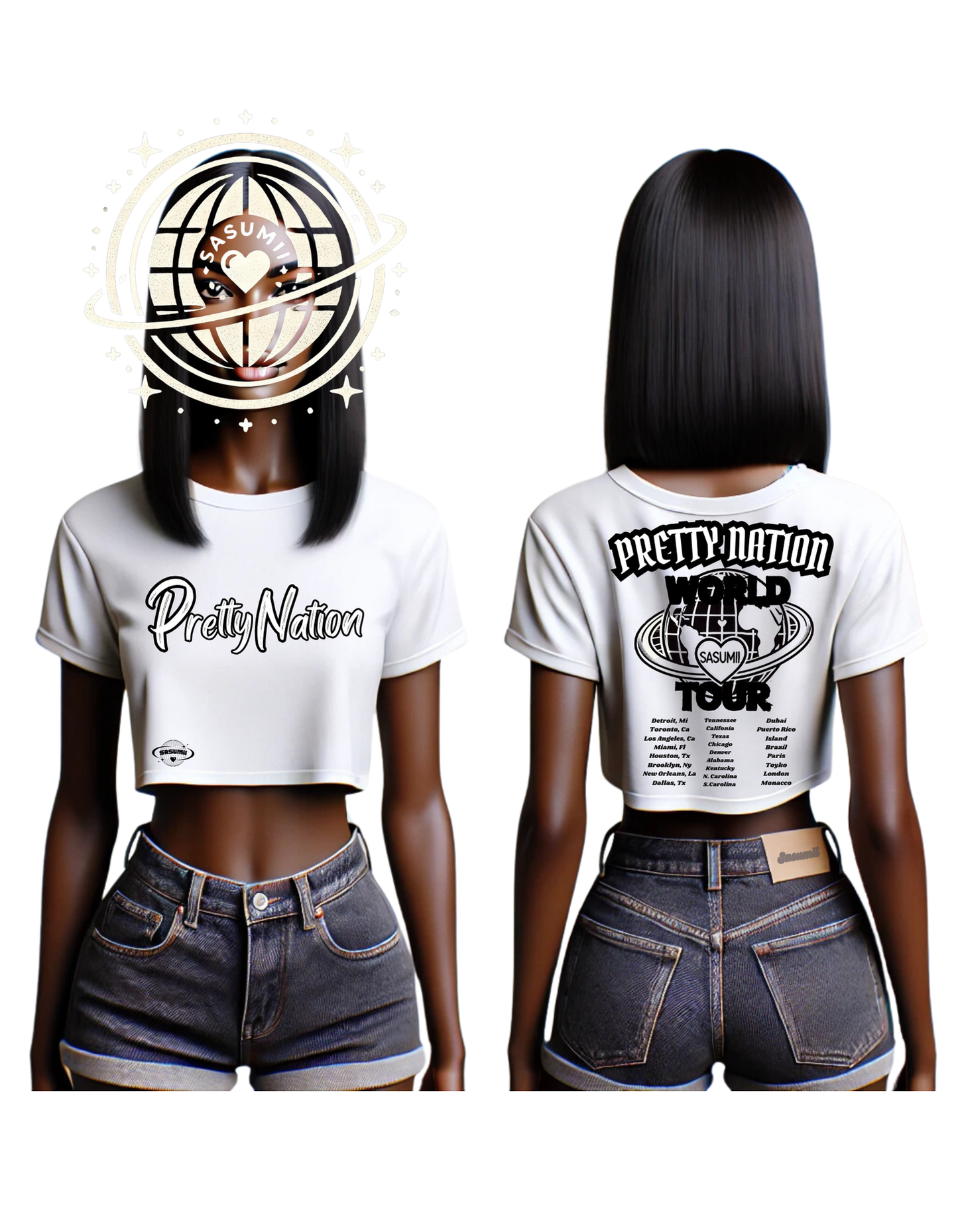 Pretty Nation Atlanta Tour T-shirt